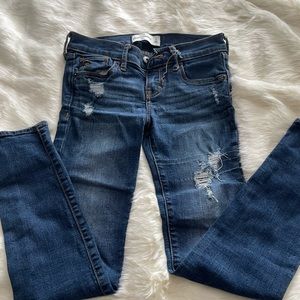 Girls Abercrombie jeans sz 8